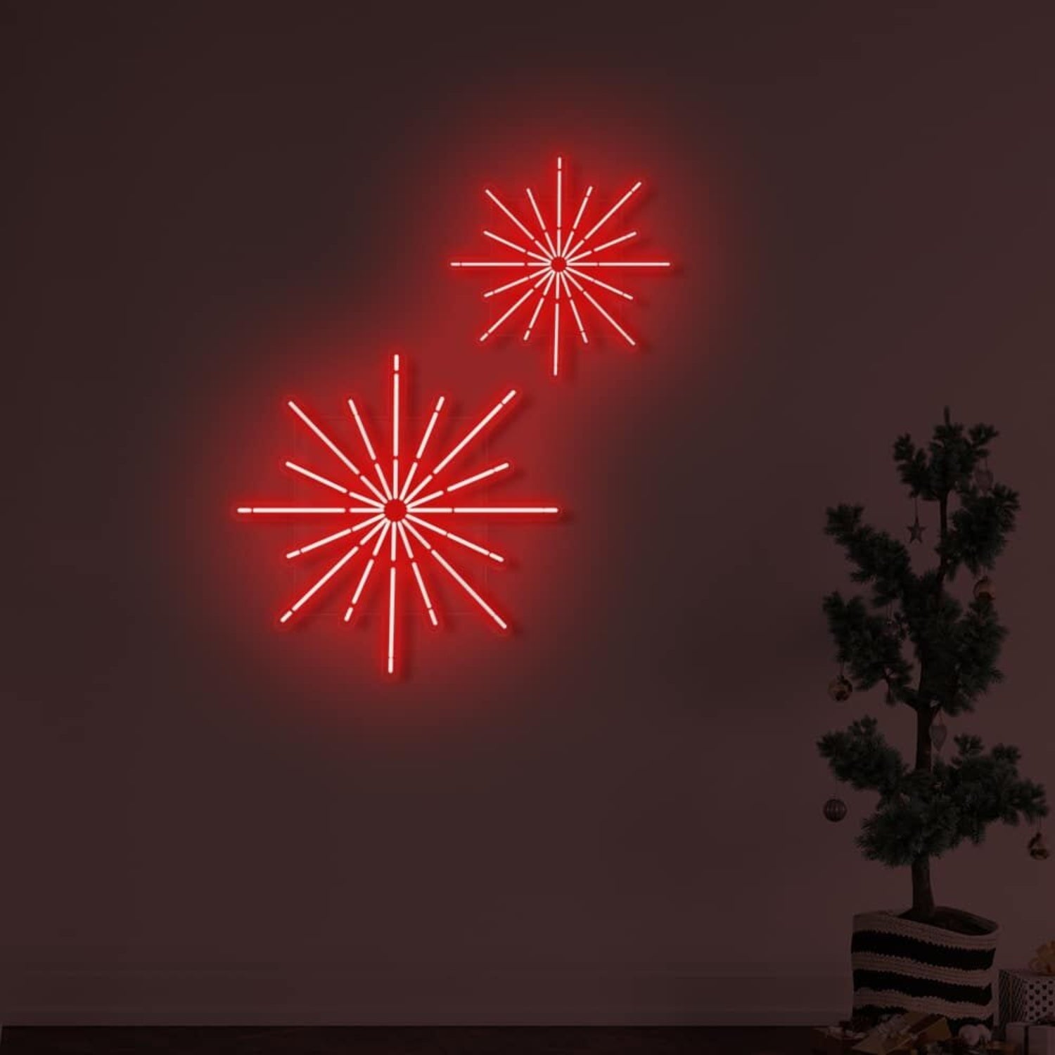 Long Chirstmas Star Led Neon Sign | Shineneon