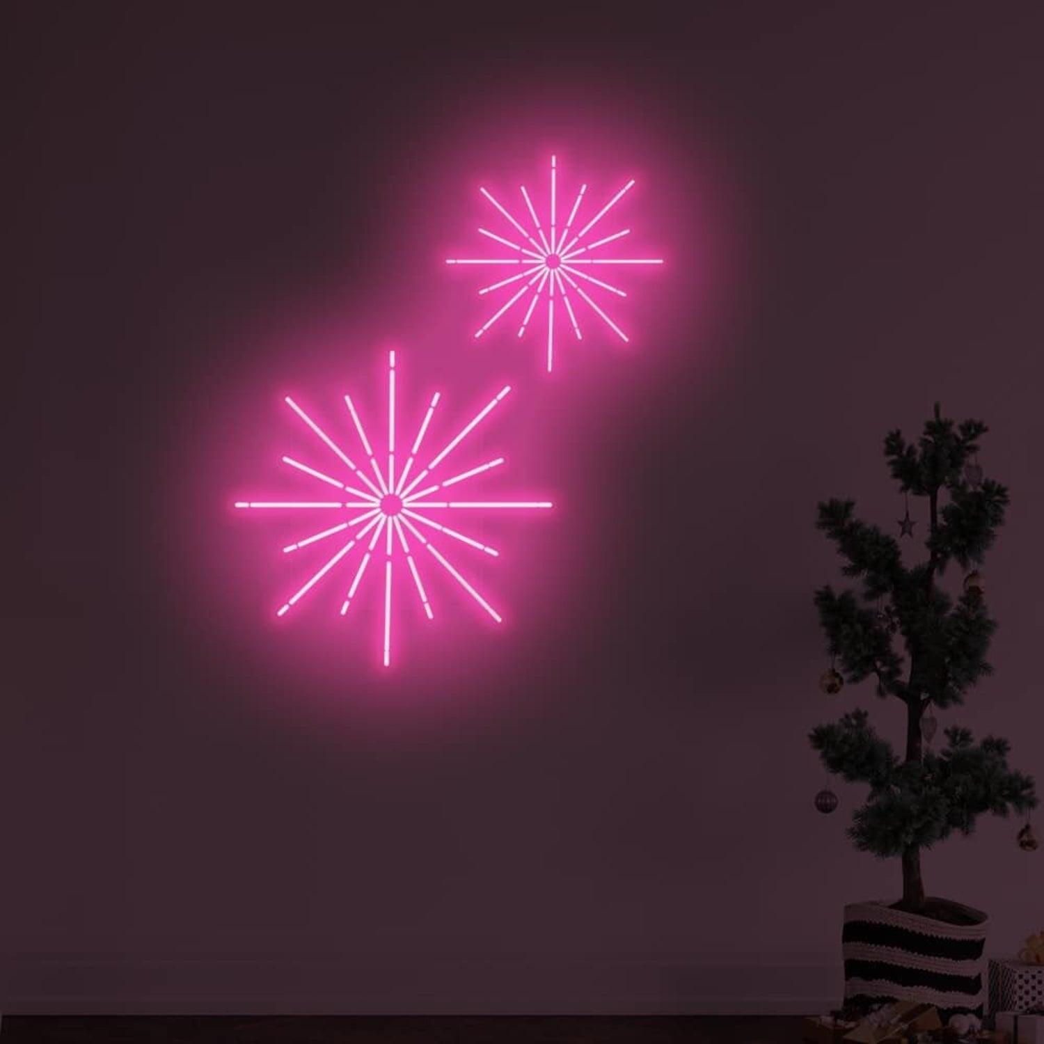 Long Chirstmas Star Led Neon Sign | Shineneon