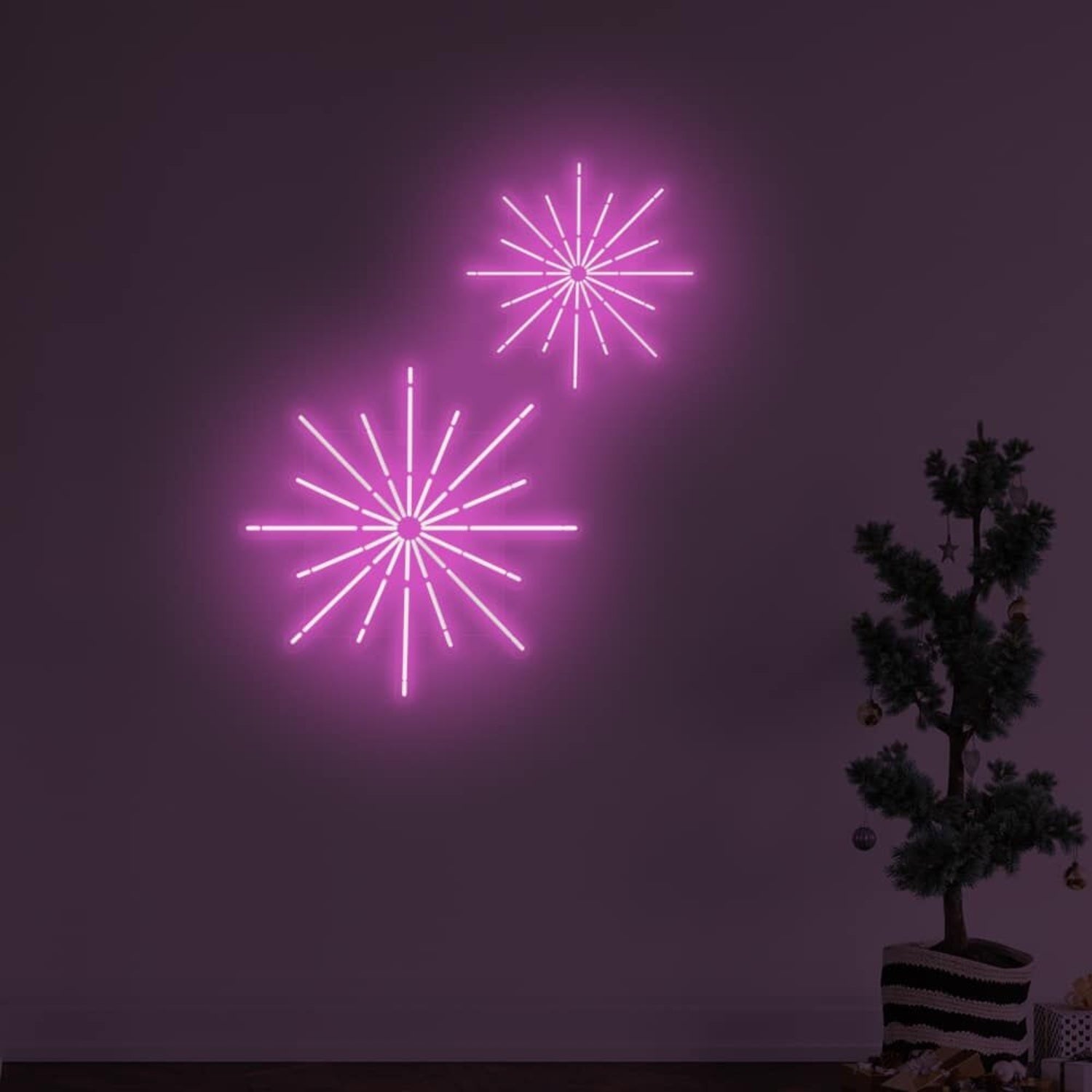Long Chirstmas Star Led Neon Sign | Shineneon