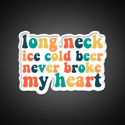 Long Neck Ice Cold Beer Bar Decor Led Neon Sign Rgb Color - LED neon sign view 11