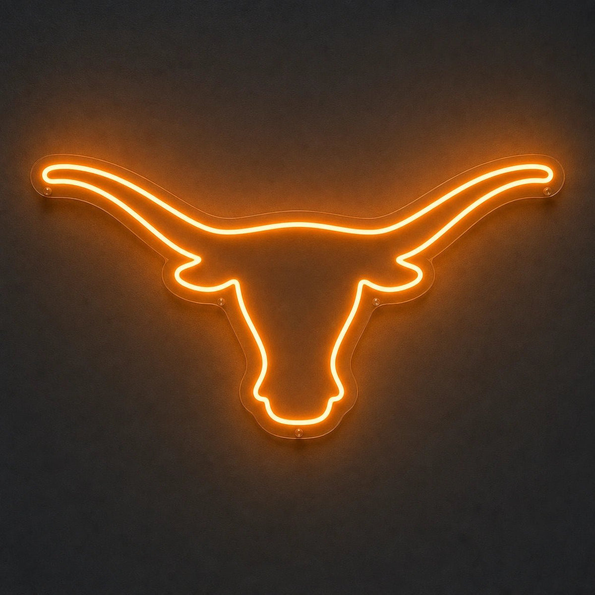 Longhorn Bull Head Man Cave LED Neon Sign - Shineneon