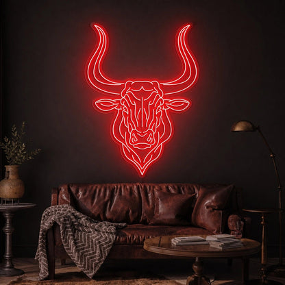 Longhorn Bull LED Neon Sign - Shineneon