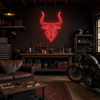 Longhorn Bull LED Neon Sign - Shineneon