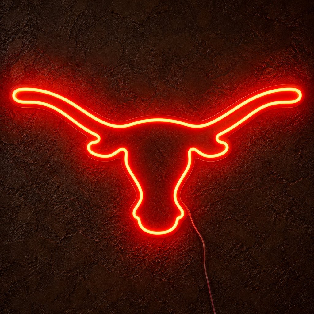 Longhorn Steer Head LED Neon Sign - Shineneon