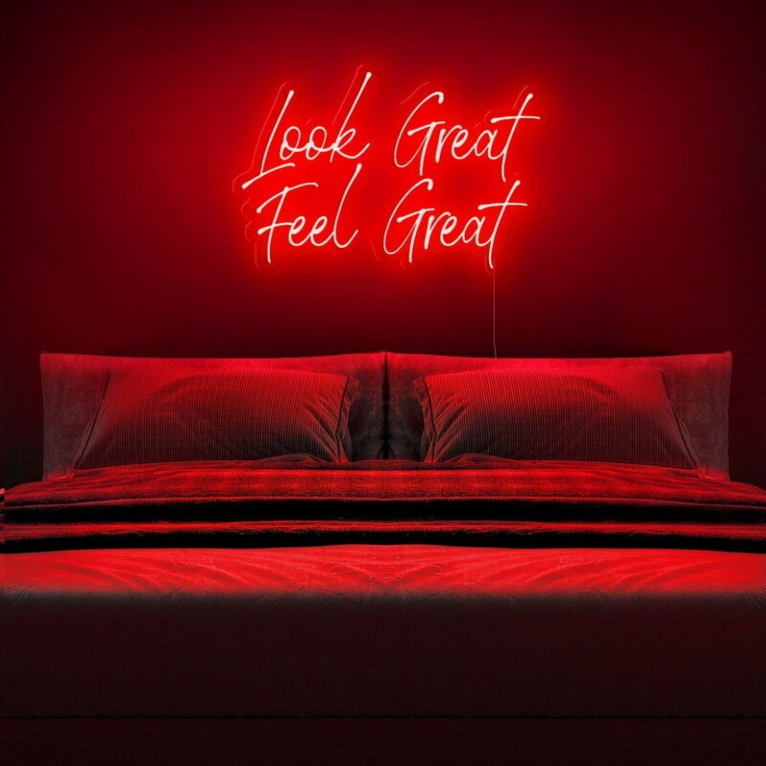 Look Great Feel Great Led Neon Sign Beauty Studios | Shineneon