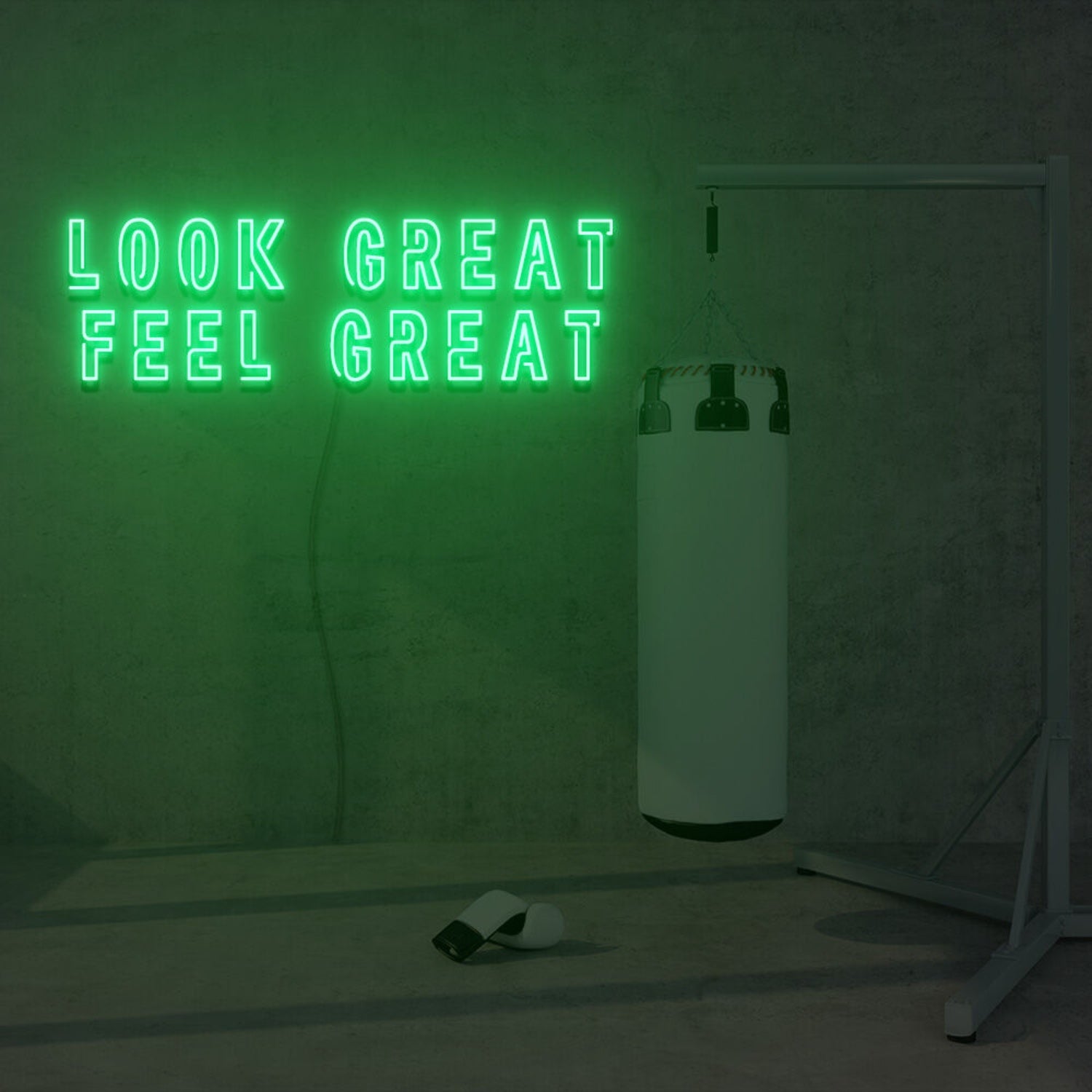 Look Great Feel Great Led Neon Sign Lights Home Party | Shineneon