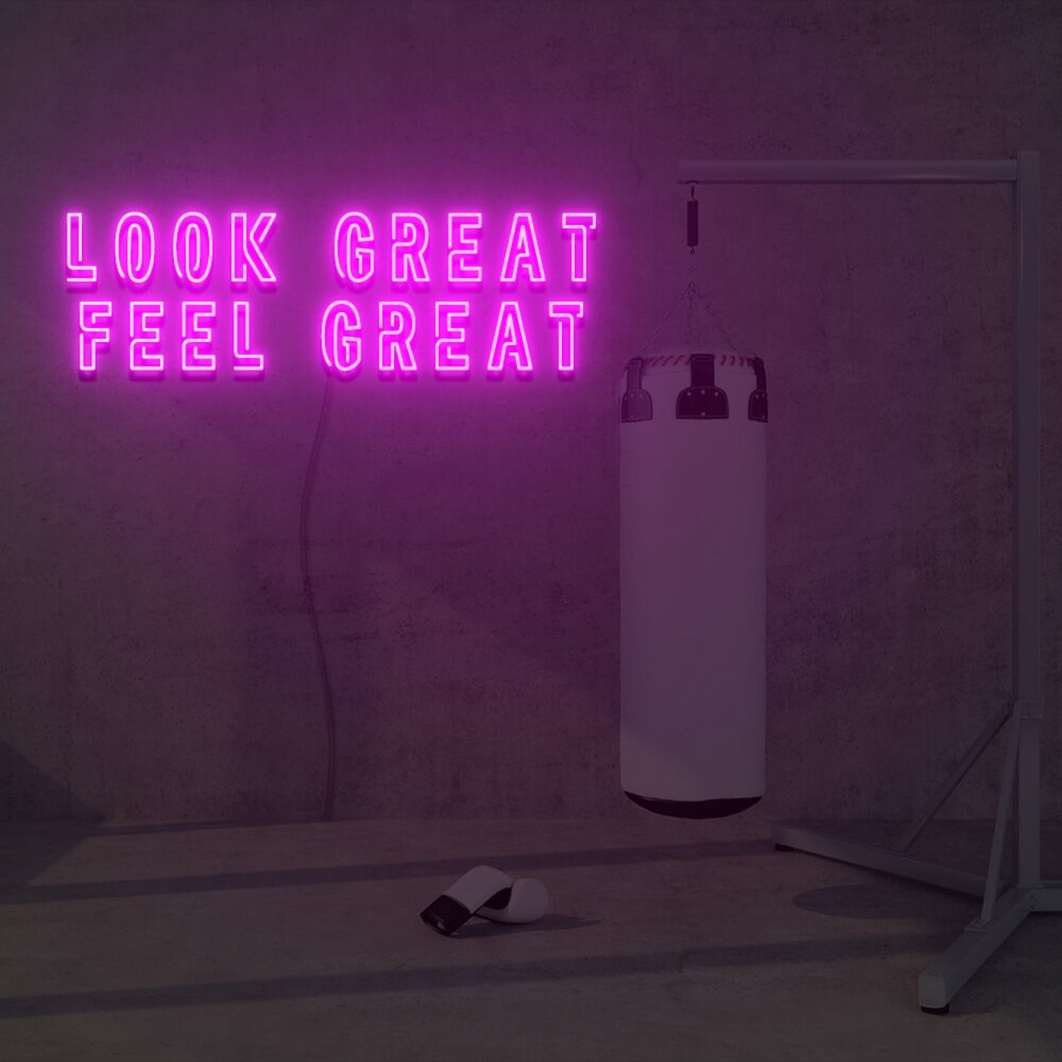 Look Great Feel Great Led Neon Sign Lights Home Party | Shineneon