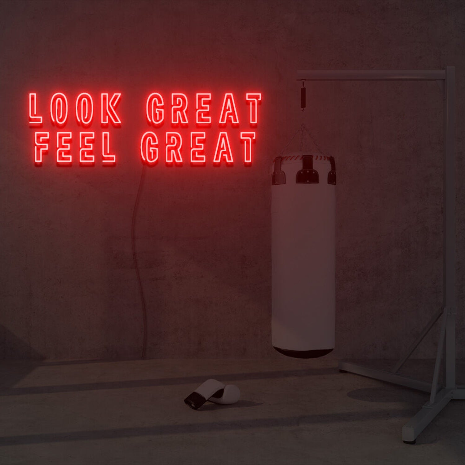 Look Great Feel Great Led Neon Sign Lights Home Party | Shineneon