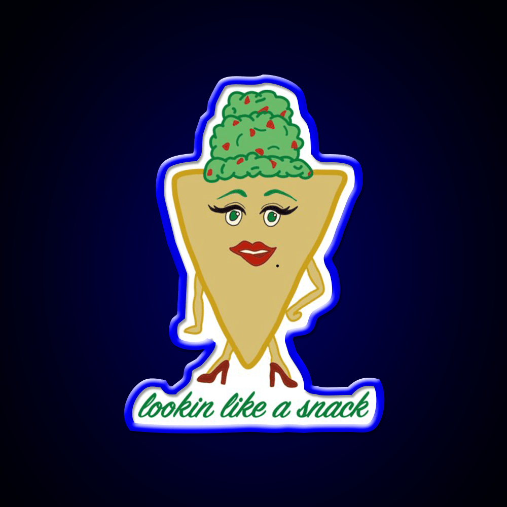 Looking Like A Snack Food Led Neon Sign For Snack Room Rgb Color - Shineneon