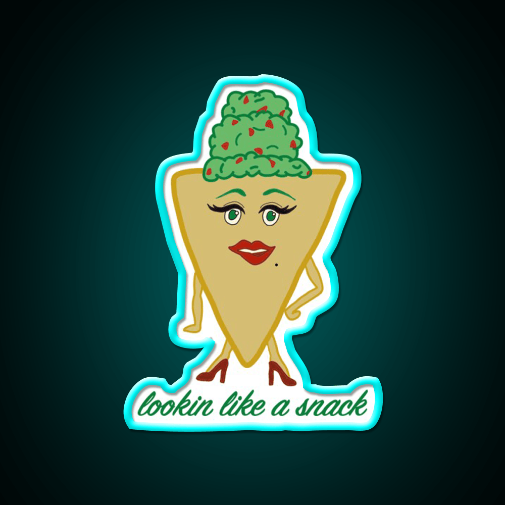 Looking Like A Snack Food Led Neon Sign For Snack Room Rgb Color - Shineneon