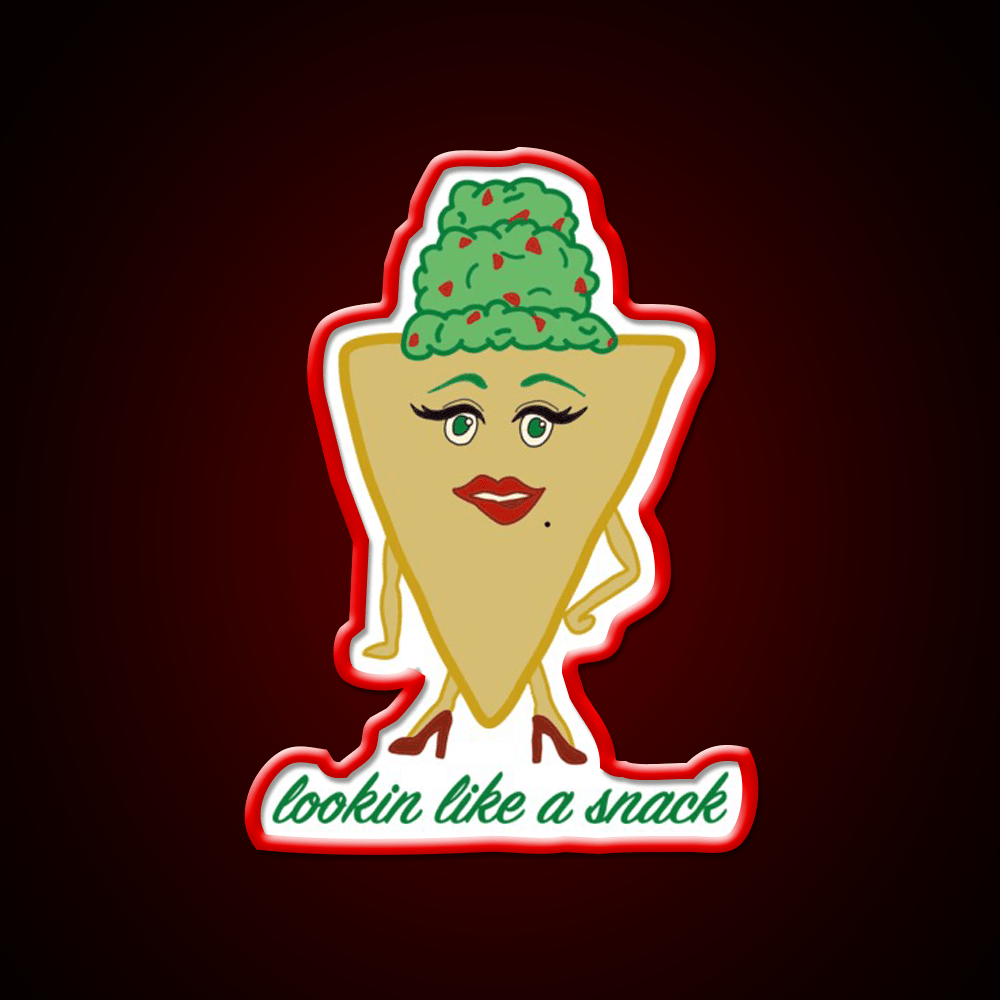 Looking Like A Snack Food Led Neon Sign For Snack Room Rgb Color - Shineneon