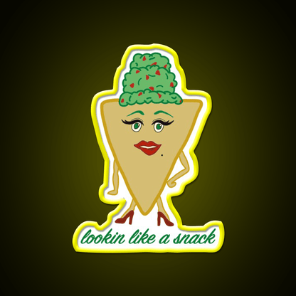 Looking Like A Snack Food Led Neon Sign For Snack Room Rgb Color - Shineneon