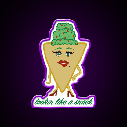 Looking Like A Snack Food Led Neon Sign For Snack Room Rgb Color - Shineneon