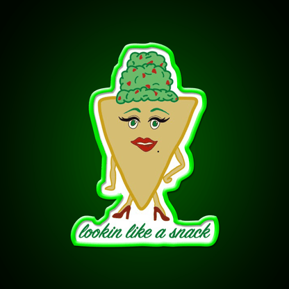 Looking Like A Snack Food Led Neon Sign For Snack Room Rgb Color - Shineneon