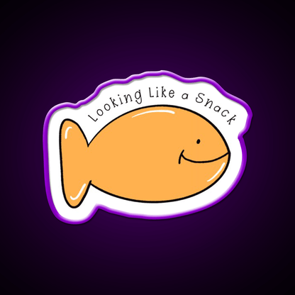 Looking Like A Snack Food Led Neon Sign Rgb Color - Shineneon