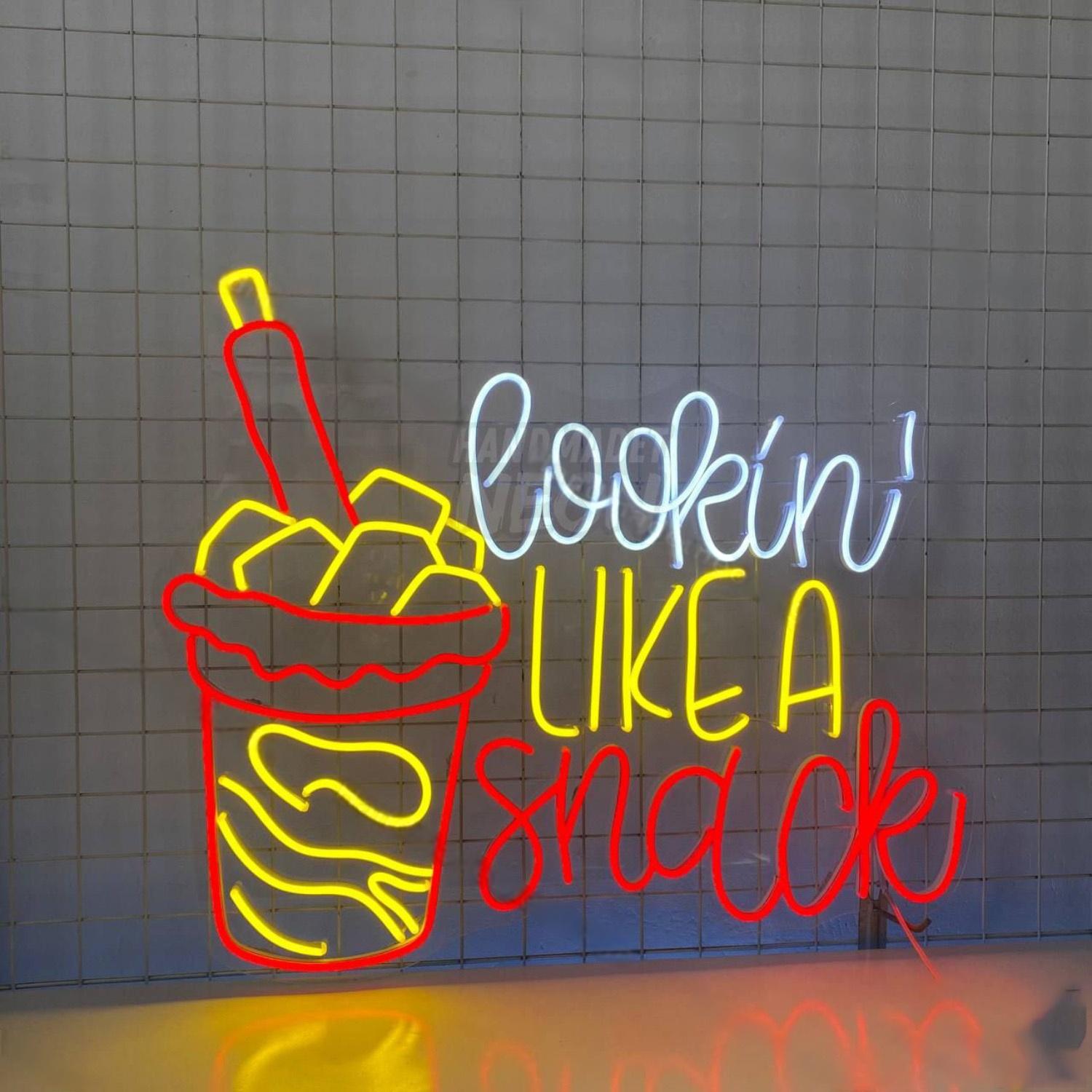 Looking Like A Snack Led Neon Sign Mangonada Food Led Neon Sign | Shineneon