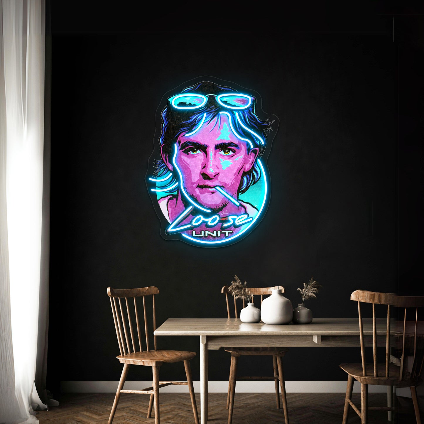 Loose Unit Artwork Led Neon