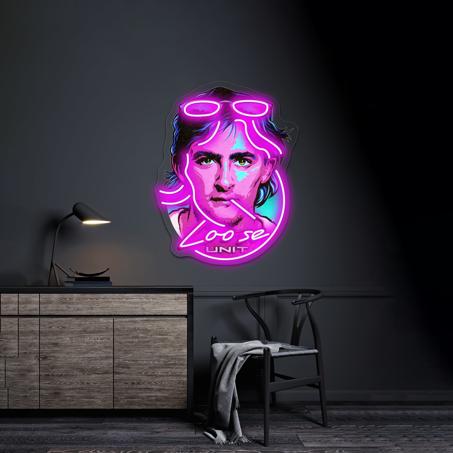 Loose Unit Artwork Led Neon