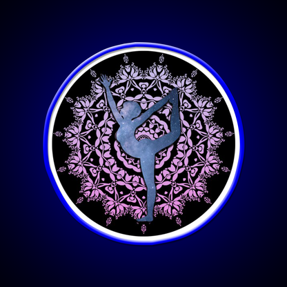 Lord Of The Dance Yoga Led Neon Sign For Wellness Space Rgb Color