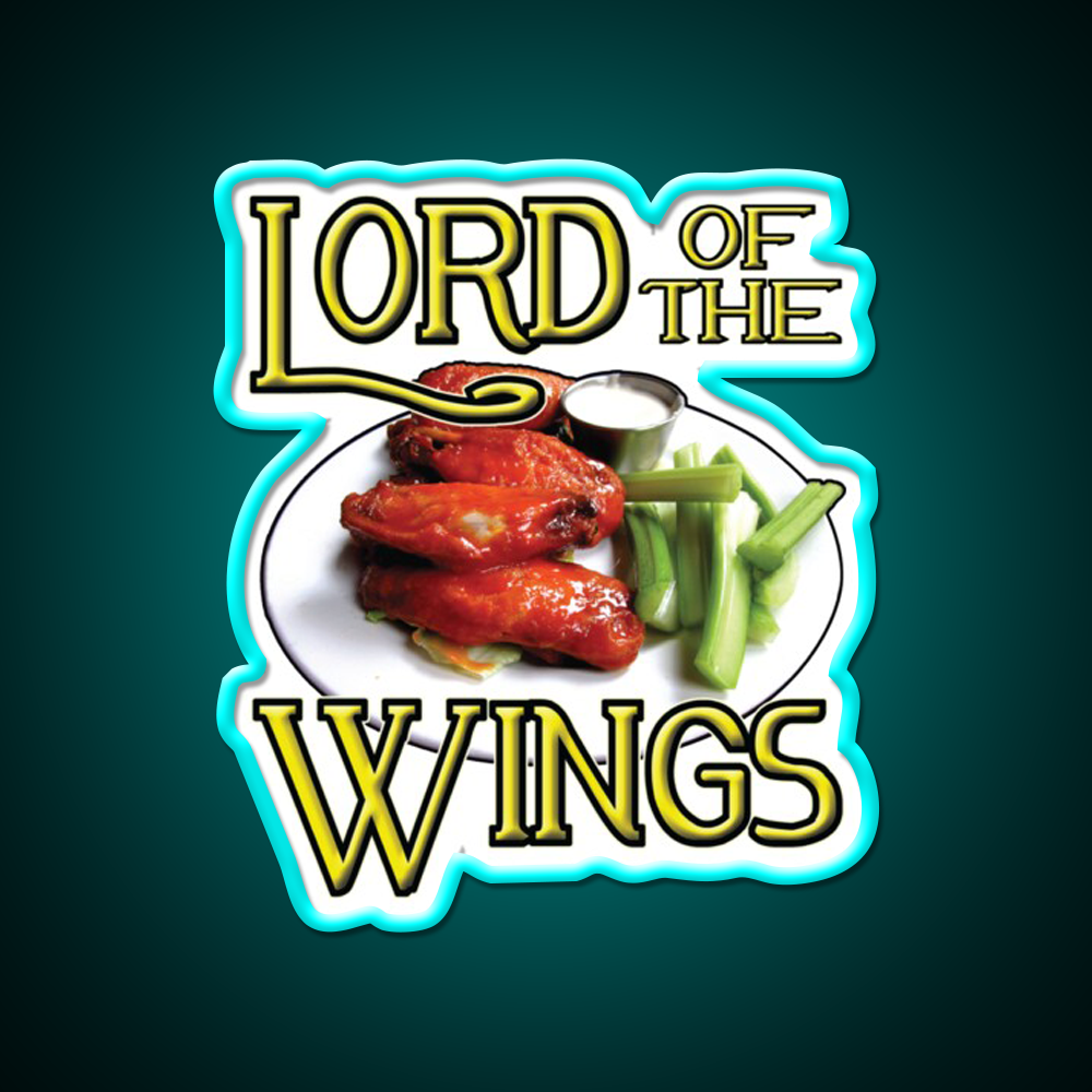 Lord Of The Wings Man Cave Bar Led Neon Sign Rgb Color