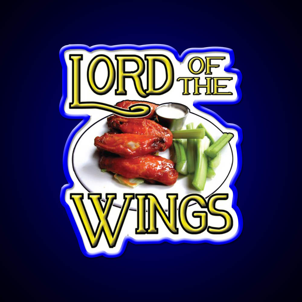 Lord Of The Wings Man Cave Bar Led Neon Sign Rgb Color