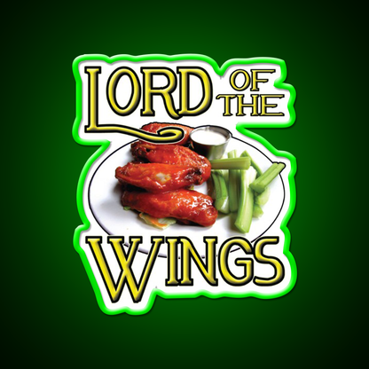 Lord Of The Wings Man Cave Bar Led Neon Sign Rgb Color