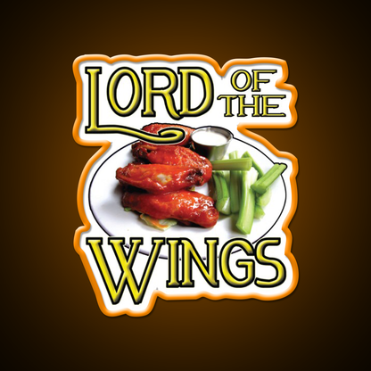 Lord Of The Wings Man Cave Bar Led Neon Sign Rgb Color