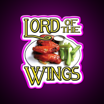 Lord Of The Wings Man Cave Bar Led Neon Sign Rgb Color