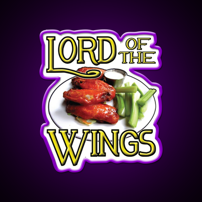 Lord Of The Wings Man Cave Bar Led Neon Sign Rgb Color