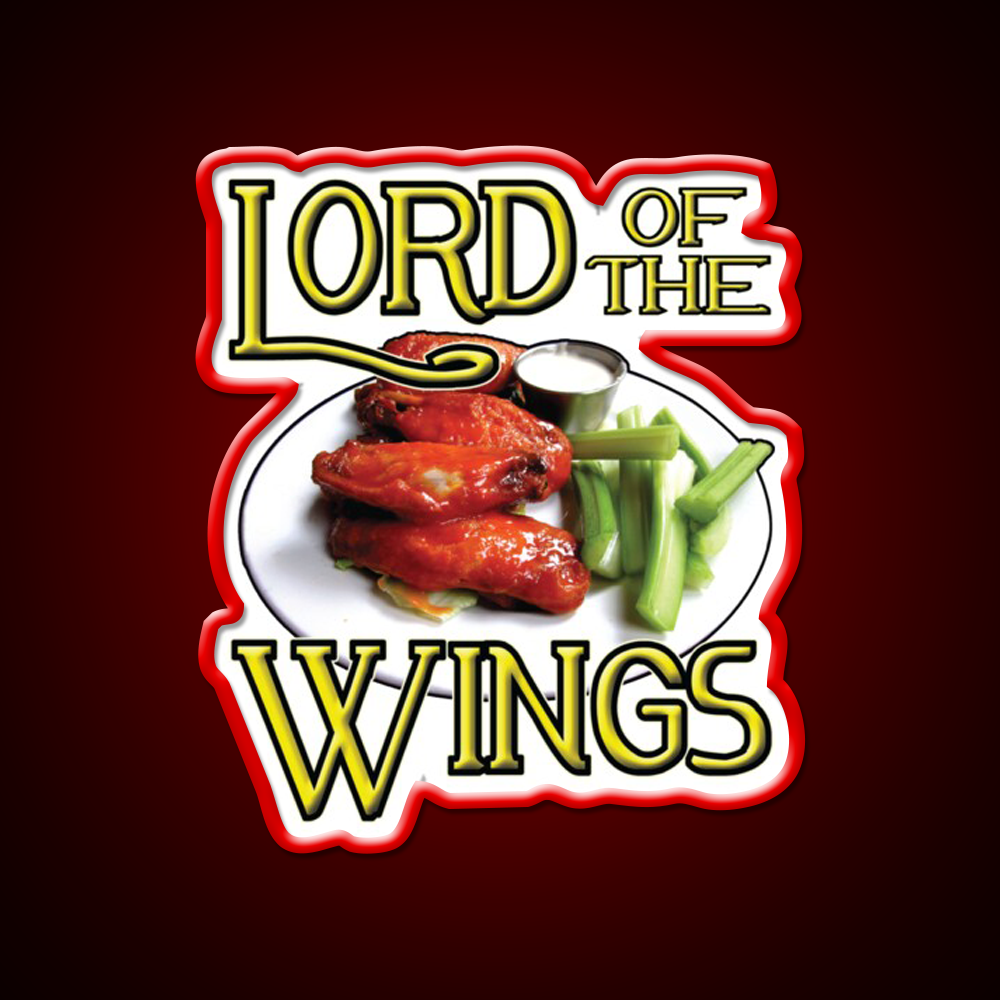 Lord Of The Wings Man Cave Bar Led Neon Sign Rgb Color