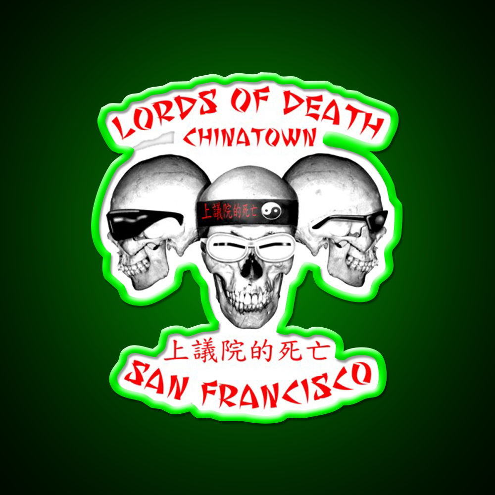 Lords Of Death Asian Cultural Led Neon Sign Rgb Color - LED neon sign view 8