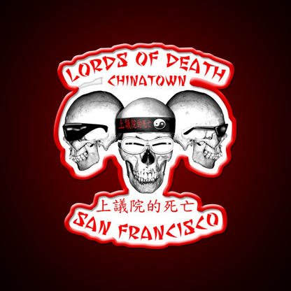 Lords Of Death Asian Cultural Led Neon Sign Rgb Color - LED neon sign view 10
