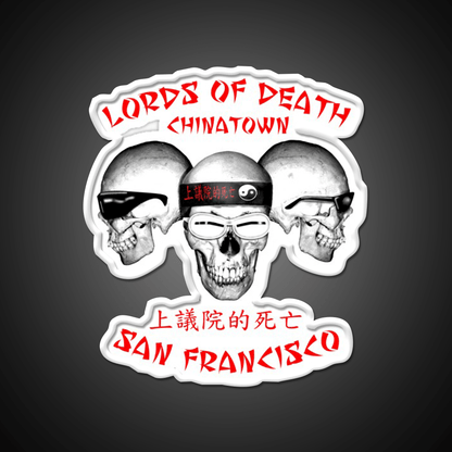 Lords Of Death Asian Cultural Led Neon Sign Rgb Color - Shineneon