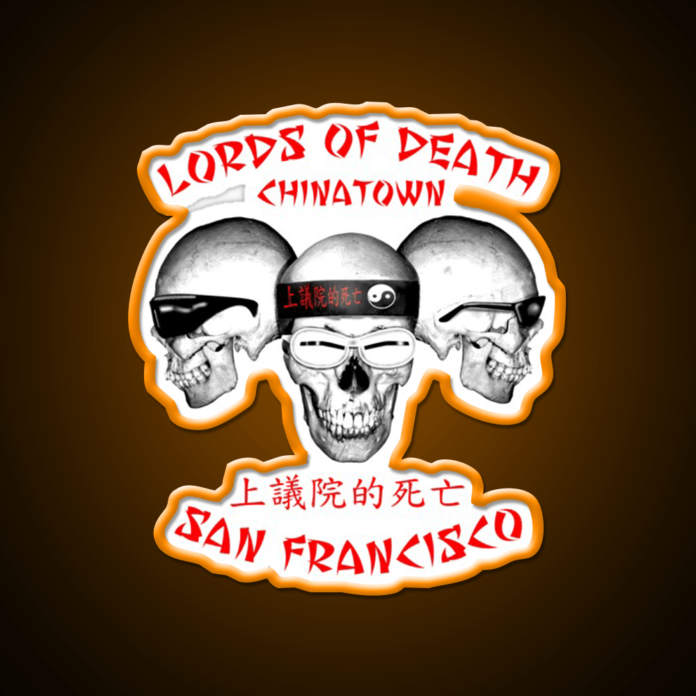 Lords Of Death Asian Cultural Led Neon Sign Rgb Color - Shineneon