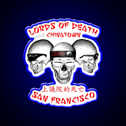 Lords Of Death Asian Cultural Led Neon Sign Rgb Color - Shineneon