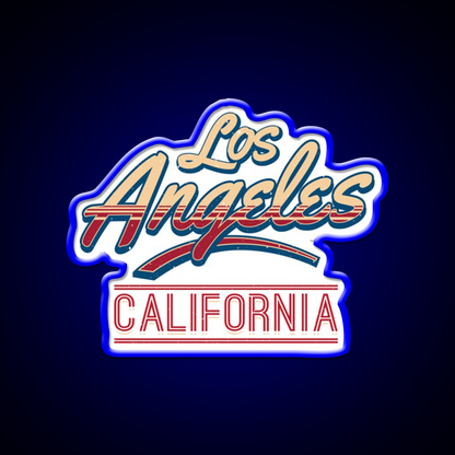 Los Angeles California Letter Two Design Asian Cultural Led Neon Sign Rgb Color - LED neon sign view 5