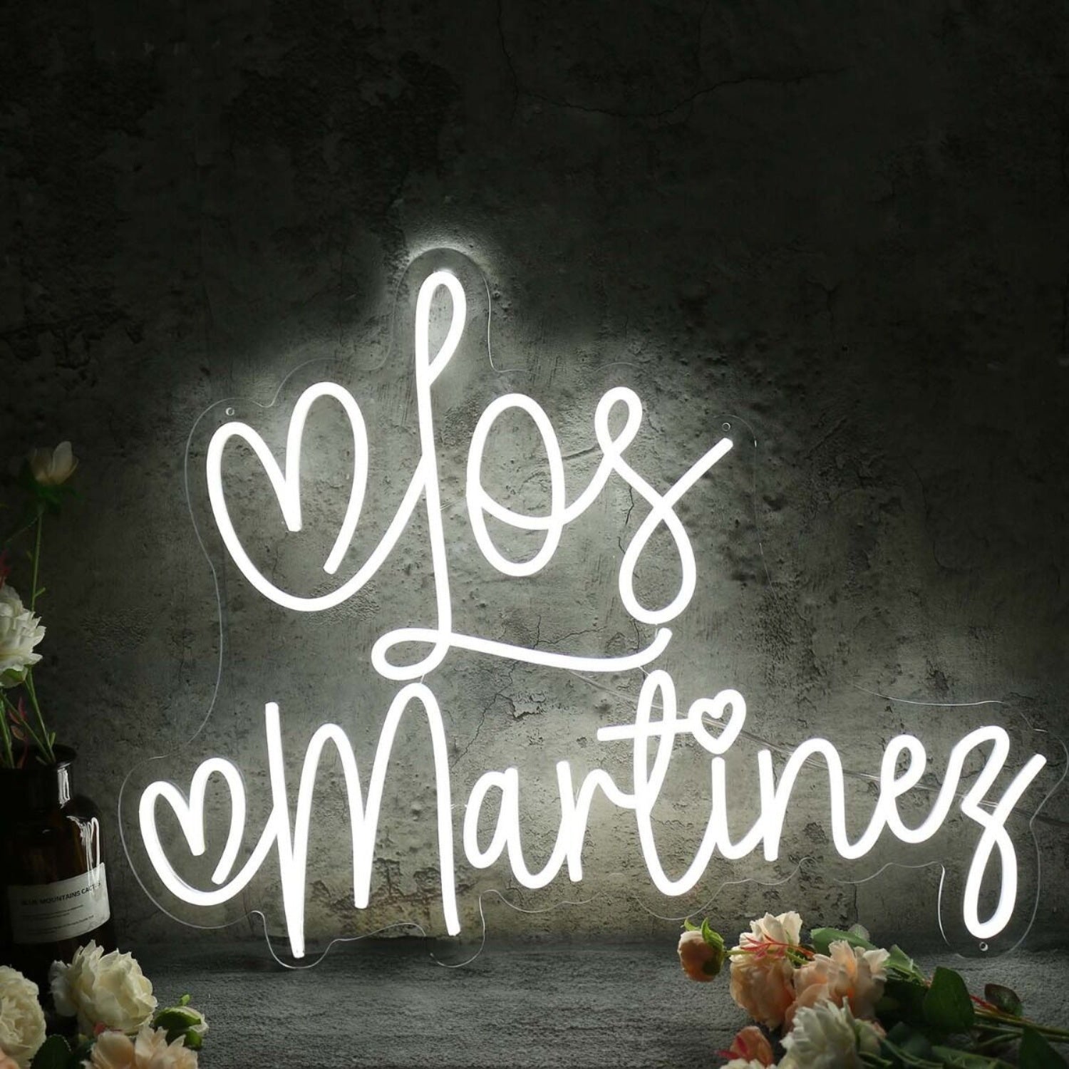 Los Martinez White Led Neon Sign - Shineneon
