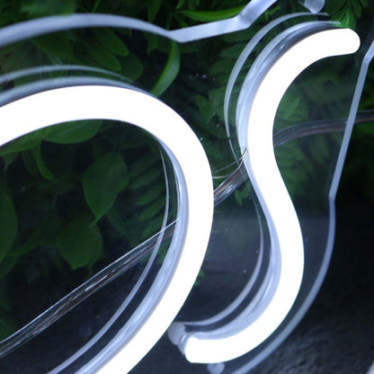 Los Patios White Led Neon Sign - Shineneon