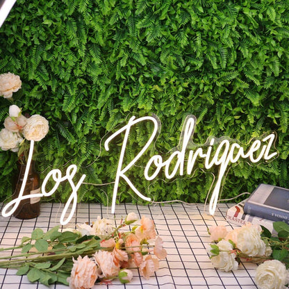 Los Rodrigaez Yellow Led Neon Sign - Shineneon