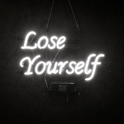 Lose Yourself LED Neon Sign - 02 High-Converting Product Image