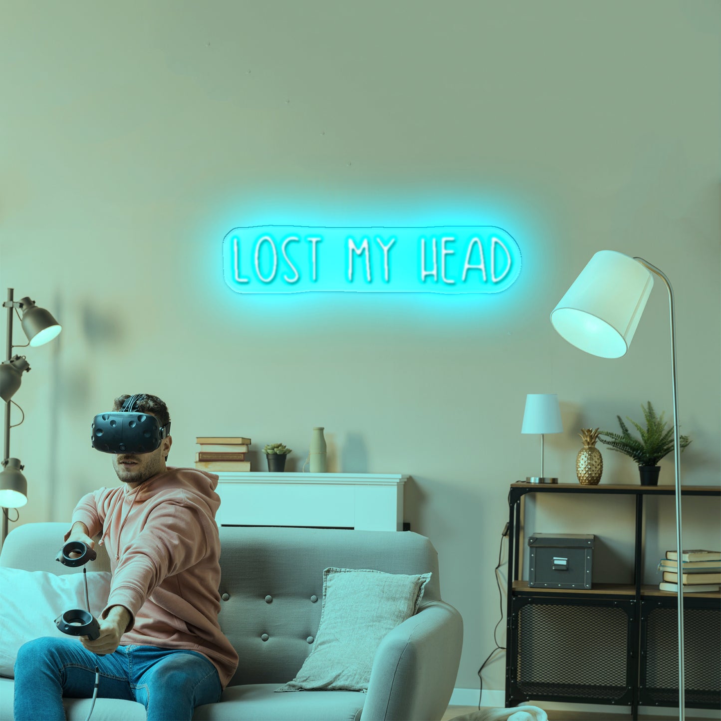 Lost My Head Neon Sign Quote Party Neon Sign For Sale