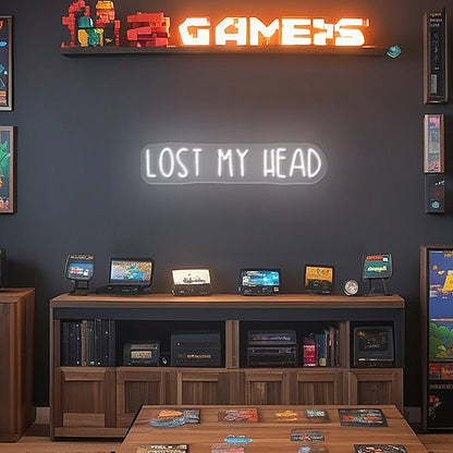 Lost My Head Neon Sign Quote Party Neon Sign For Sale