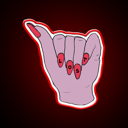 Lost Nail Salon Led Neon Sign Rgb Color - Shineneon