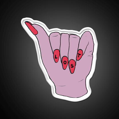 Lost Nail Salon Led Neon Sign Rgb Color - Shineneon