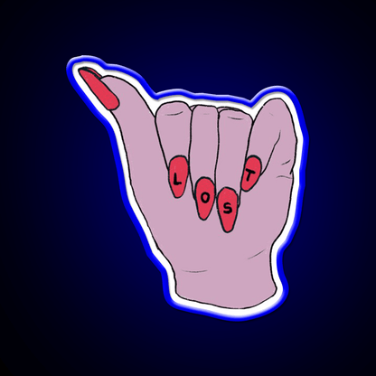 Lost Nail Salon Led Neon Sign Rgb Color - Shineneon