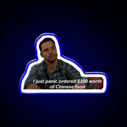 Lots Of Chinese Food Led Neon Sign Chinese Food Rgb Color