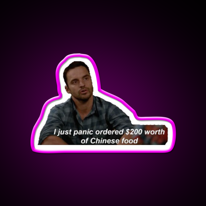 Lots Of Chinese Food Led Neon Sign Chinese Food Rgb Color