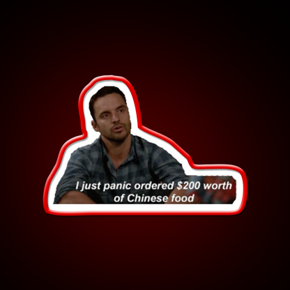 Lots Of Chinese Food Led Neon Sign Chinese Food Rgb Color