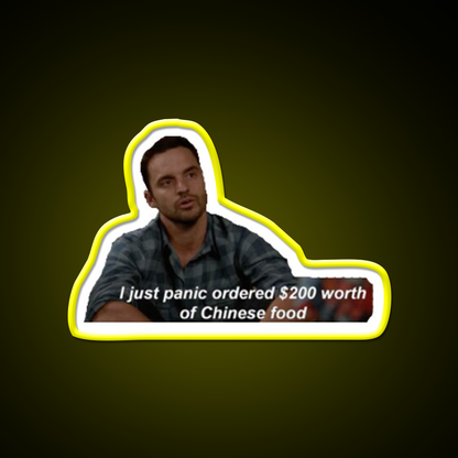 Lots Of Chinese Food Led Neon Sign Chinese Food Rgb Color