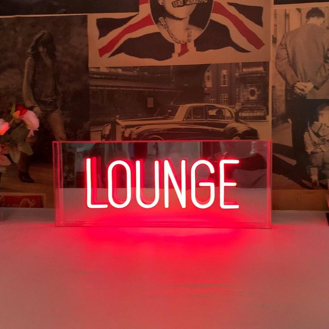 Lounge Acrylic Neon Light Box Led Business Sign - Shineneon